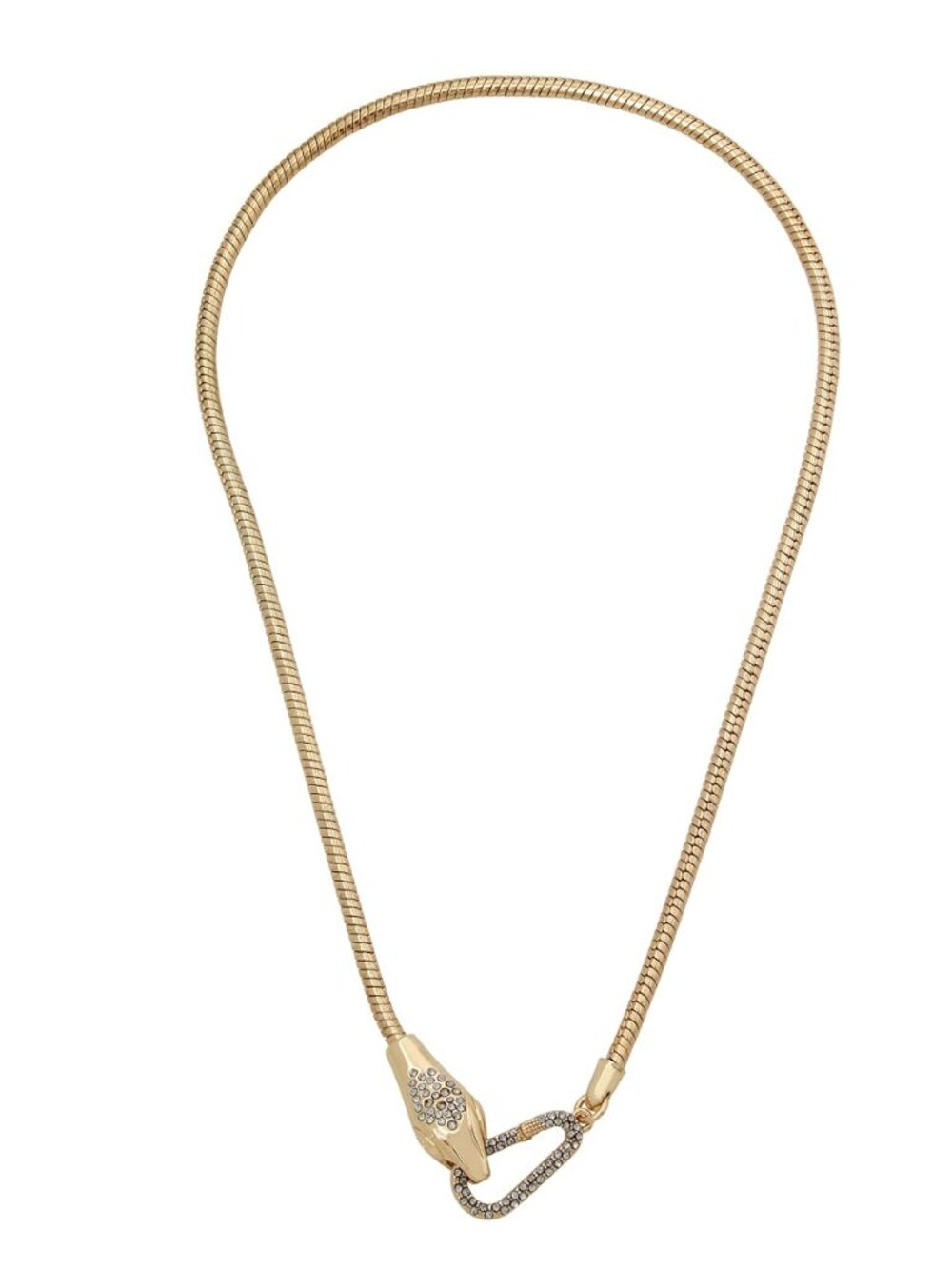 AllSaints Women's Snake Head Strand Necklace NWT
